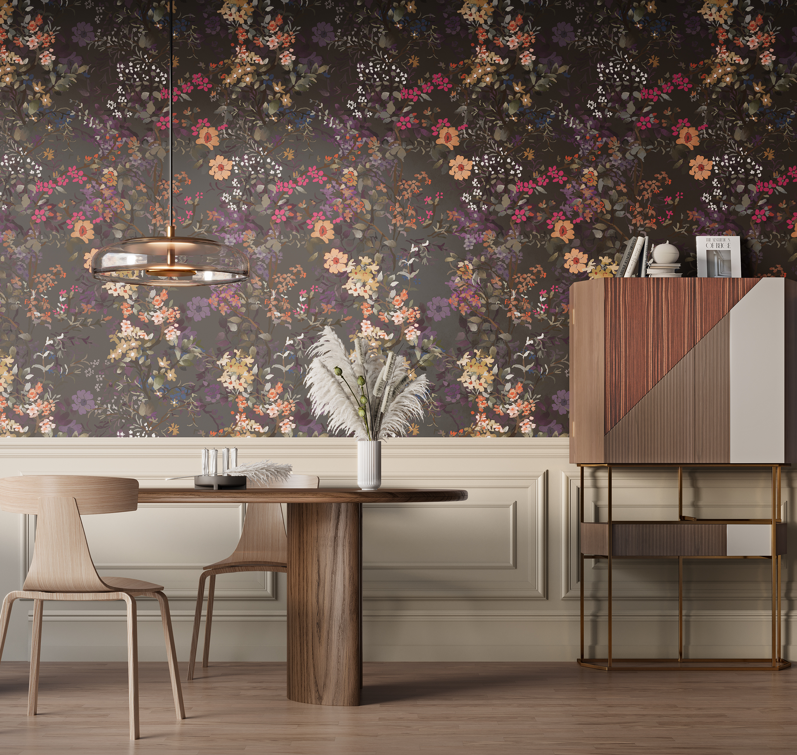 Панно Loymina Королева Рапунцель FL6 011 3×2 фото в интерьере